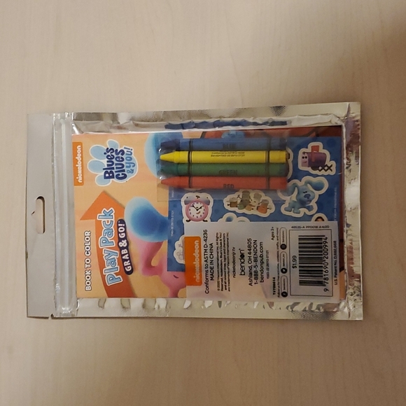 Blue's Clues & You Play Pack Grab & Go - Picture 2 of 2